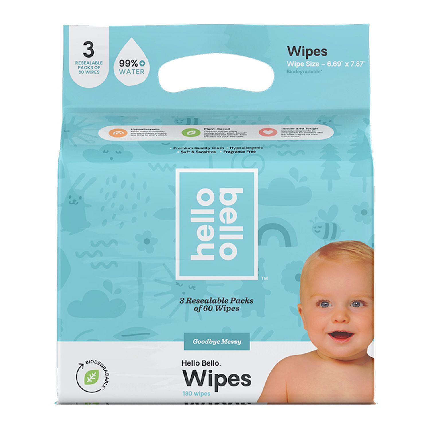 hello bello wipes flushable