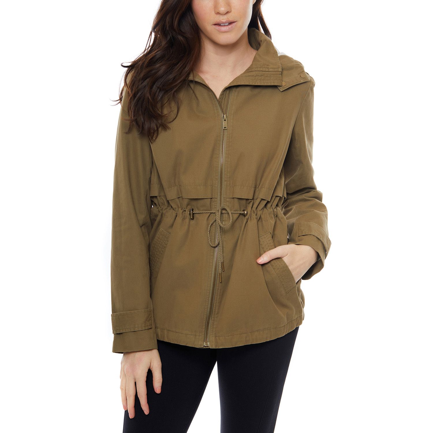 women's cotton hooded jacket