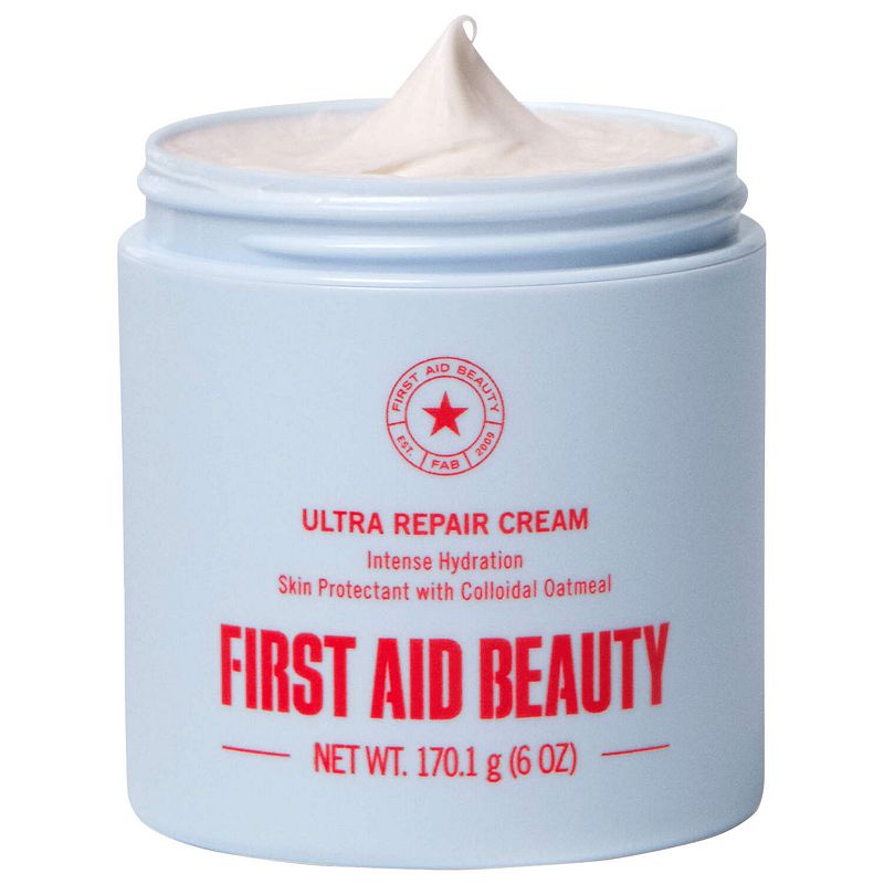 First Aid Beauty Ultra Repair Cream Intense Hydration Face and Body Moisturizer for Skin Repair, Size: 6 FL Oz, None