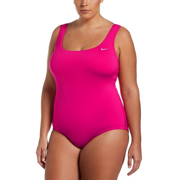 Plus Size Nike Essential U Back One Piece Swimsuit