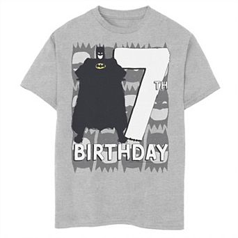 Boys 8-20 DC Comics Batman 7th Birthday Graphic Tee