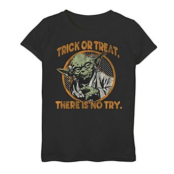 Girls 7-16 Star Wars Treat Or Trick Halloween Graphic Tee