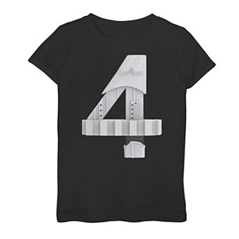 Girls 7-16 Star Wars Stormtrooper Fourth Birthday Graphic Tee
