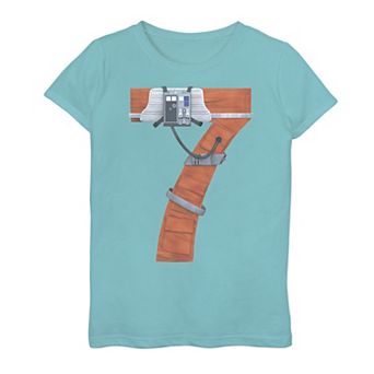Girls 7-16 Star Wars Rebel Seventh Birthday Graphic Tee