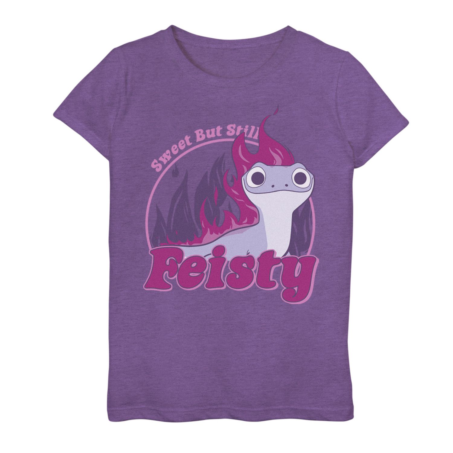 Image for Disney 's Frozen 2 Girls 7-16 Feisty Sweet Text Graphic Tee at Kohl's.
