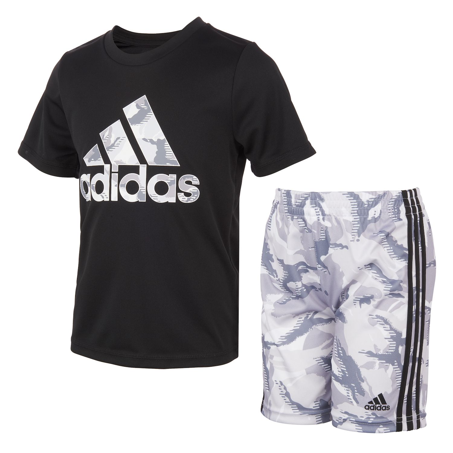 adidas t shirt shorts set