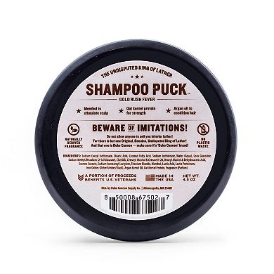 Duke Cannon Supply Co. Shampoo Puck - Gold Rush Fever