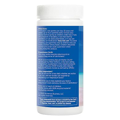 Natural Vitality Calm Magnesium Gummies