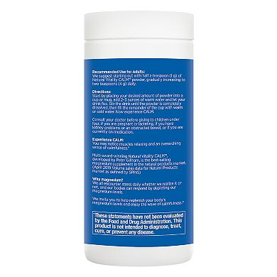Natural Vitality Calm Magnesium Powder