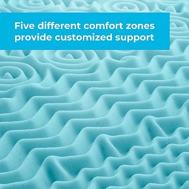 Linenspa Signature 3-in. Zoned Gel Memory Foam Topper