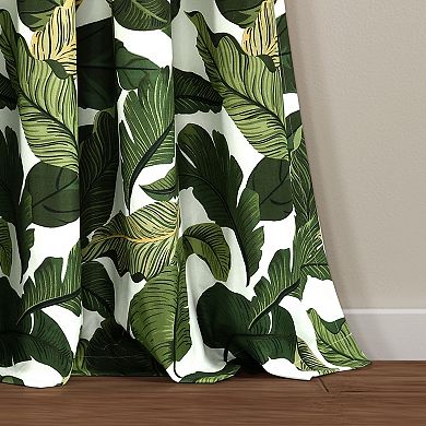 Lush Decor Tropical Paradise Window Curtain Set