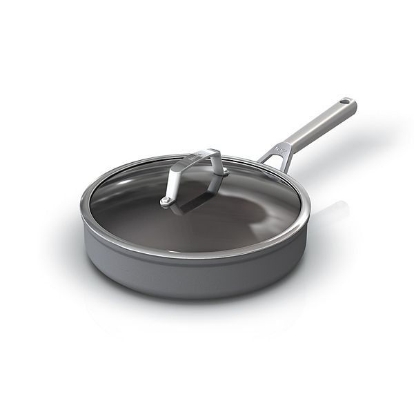Ninja C33000 Foodi NeverStick Premium 3-Piece Cookware Set, 12-Inch Fry Pan,  5-Quart Sauté Pan with Glass Lid, Hard-Anodized, Nonstick, Durable & Oven  Safe to 500°F, Slate Grey - Yahoo Shopping