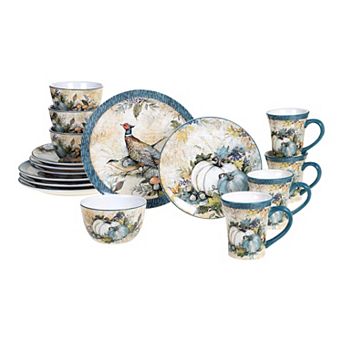 Certified International Harvest Gatherings 16 pc Dinnerware Set