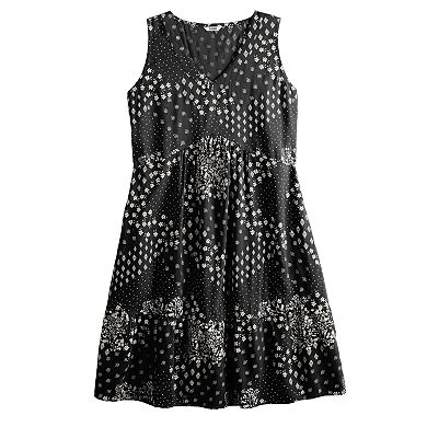 Women's Sonoma Goods For Life® Sleeveless Tiered Dress