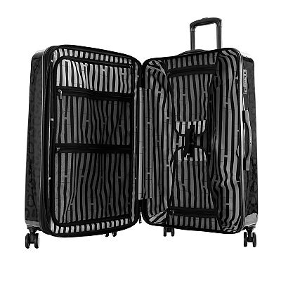 Leopard hardside luggage clearance