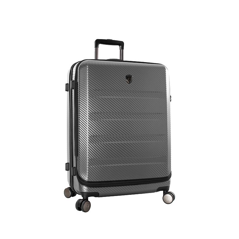 Heys EZ Access 2.0 Hardside Spinner Luggage, Grey, 26 INCH