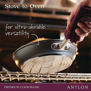 Anolon Accolade 8-in. Hard-Anodized Precision Forge Skillet