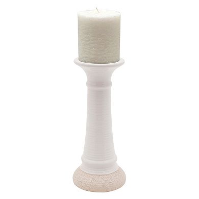 Everyday Decor Ceramic Pillar Candle Holder