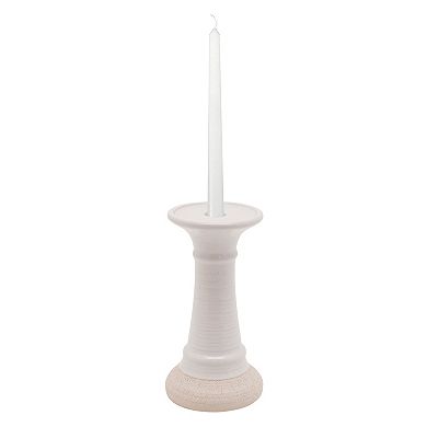 Everyday Decor Ceramic Pillar Candle Holder