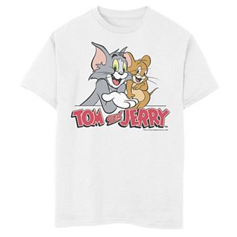 Boys 8-20 Tom & Jerry Logo Tee
