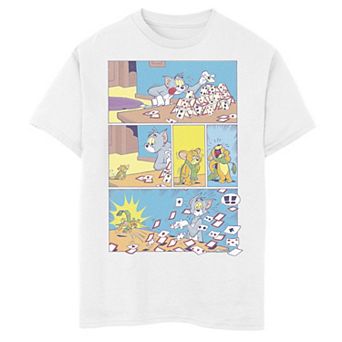 Boys 8-20 Tom & Jerry Card Game Tee