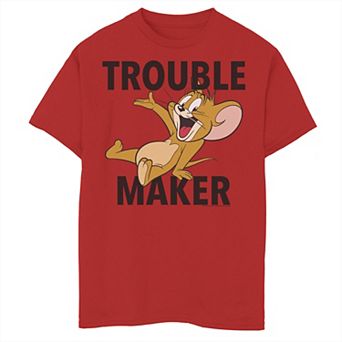 Boys 8-20 Tom & Jerry Trouble Maker Tee