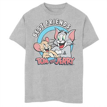 Boys 6-20 Tom & Jerry Best Friends Portrait Graphic Tee