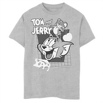 Boys 8-20 Tom & Jerry Retro Portrait Tee