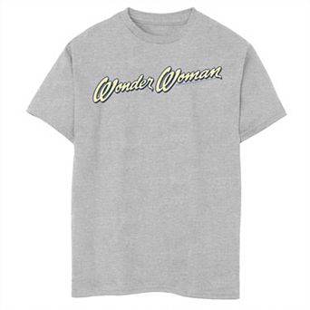 Boys 6-20 Wonder Woman Classic Logo Tee