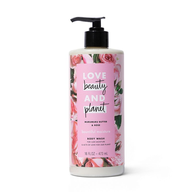 UPC 055086000451 product image for Love Beauty and Planet Murumuru Butter & Rose Bountiful Moisture Body Wash - 16o | upcitemdb.com