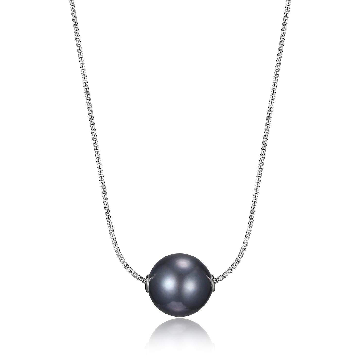 Black Pearl Necklace