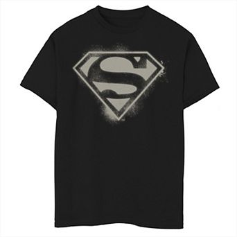 Boys 8-20 Superman Symbol Spray Painted Graphic Tee