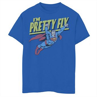 Boys 8-20 Superman Pretty Fly Retro Tee