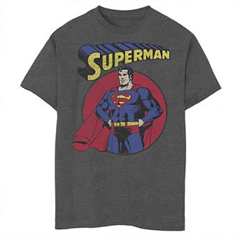 Boys 8-20 Superman Classic Logo Stance Graphic Tee