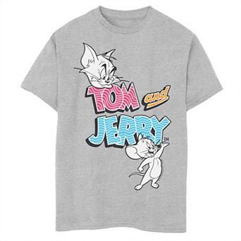 Boys 8-20 Tom & Jerry Logo Tee