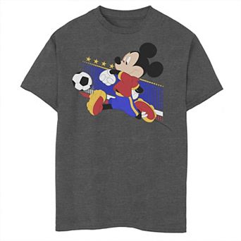 Disney's Mickey Mouse Boys 6-20 Spain Soccer Tee