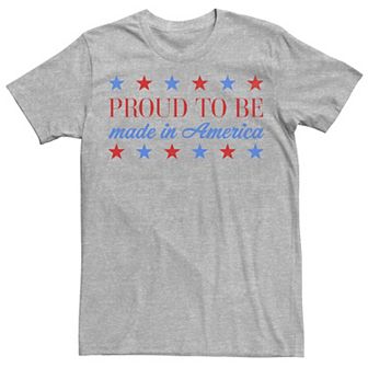 Men's Proud To Be Made In America Tee