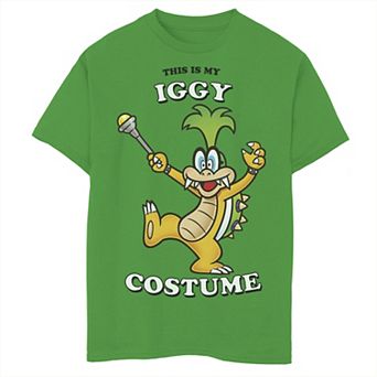 Boys 8-20 Nintendo Super Mario Iggy Costume Graphic Tee