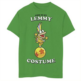 Boys 8-20 Nintendo Lemmy Costume Graphic Tee