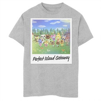 Boys 6-20 Nintendo Animal Crossing: New Horizons Perfect Island Getaway Graphic Tee