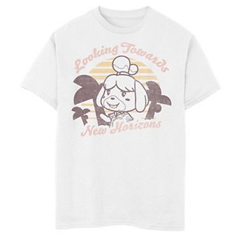 Boys 6-20 Animal Crossing: New Horizons Isabelle Sunset Graphic Tee
