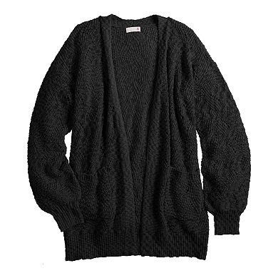 Juniors' SO® Boyfriend Cardigan