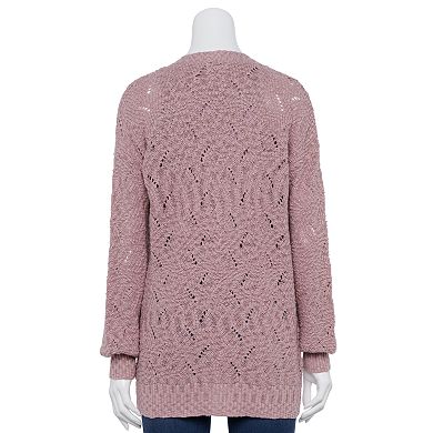 Juniors' SO® Boyfriend Cardigan