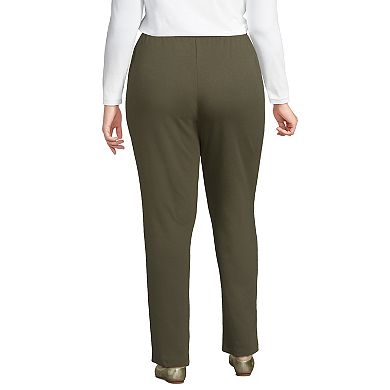 Plus Size Lands' End Sport High-Waist Pull-On Pants