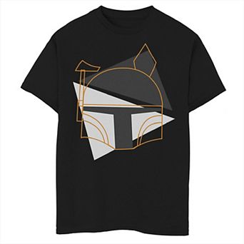 Boys 6-20 Star Wars Spooky Boba Lines Graphic Tee
