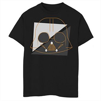 Boys 6-20 Star Wars Darth Vader Halloween Line Art Graphic Tee