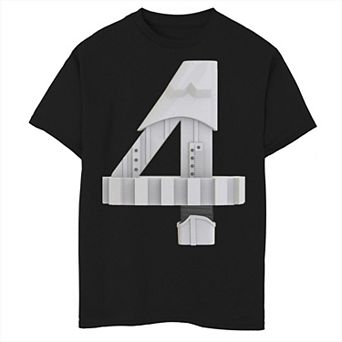 Boys 8-20 Star Wars Stormtrooper Fourth Birthday Tee