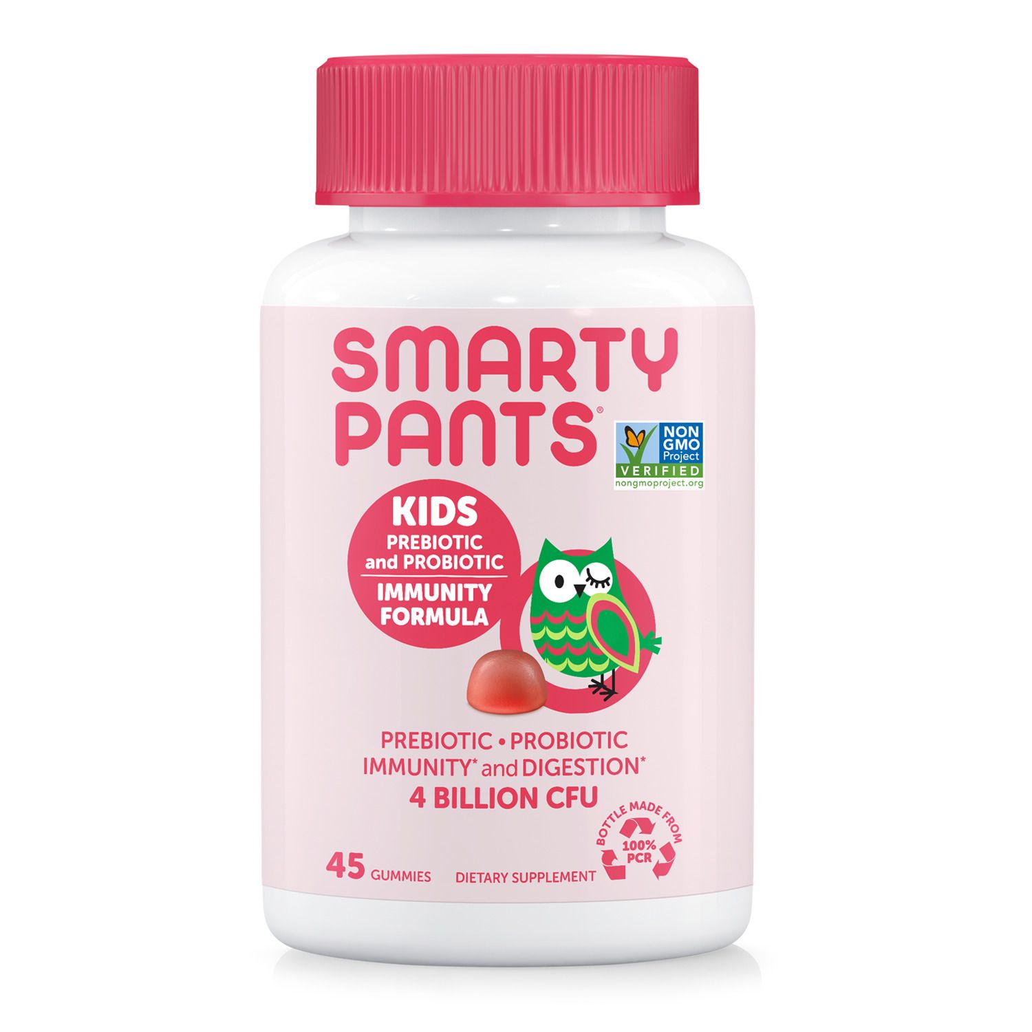 SmartyPants Vitamins Kids Prebiotic & Probiotic Immunity Gummy Vitamins ...