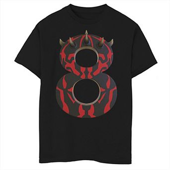Boys 6-20 Star Wars Darth Maul Eighth Birthday Graphic Tee