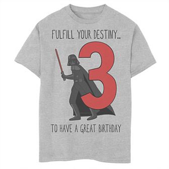 Boys Star Wars Third Birthday Graphic Tee